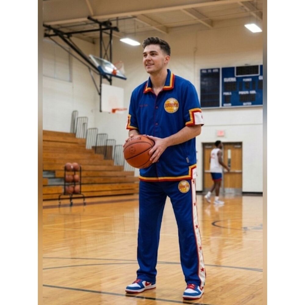 Harlem Globetrotters Track Suit Sz L 16/18